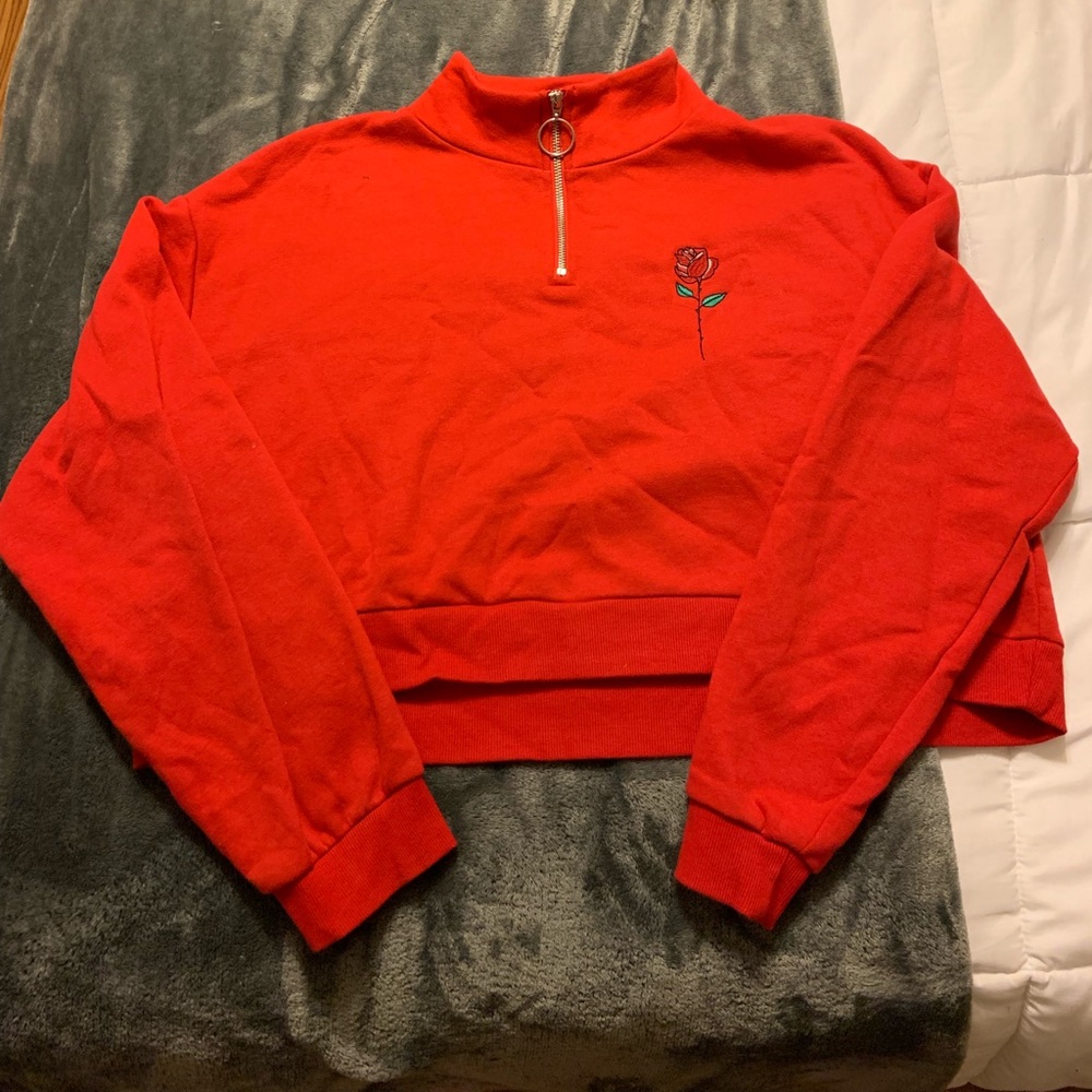 Cropped sweater